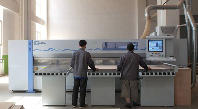 德国豪迈全自动电脑数控板材开料锯