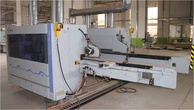 德国豪迈全自动双端铣