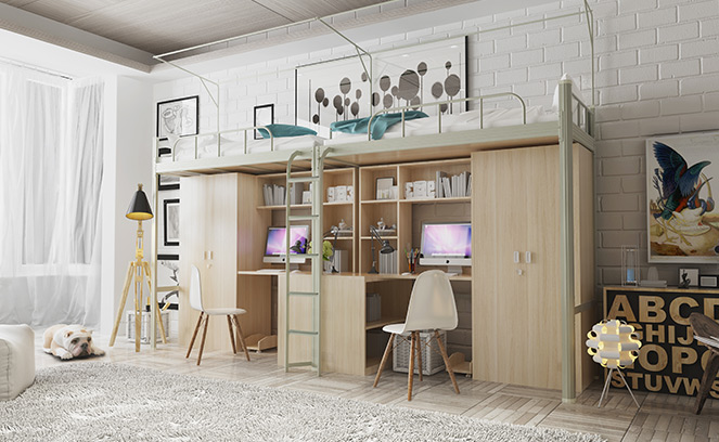 宿舍公寓床 宿舍公寓床