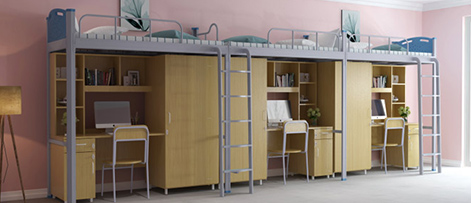 学生公寓组合床 该怎么选购呢?尚禹都你二招! 学生公寓组合床 该怎么选购呢?尚禹都你二招!