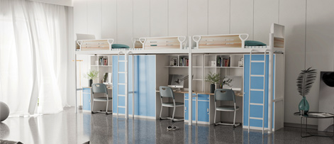 尚禹的学生宿舍床为什么与众不同？