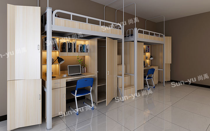 广西学生公寓床图