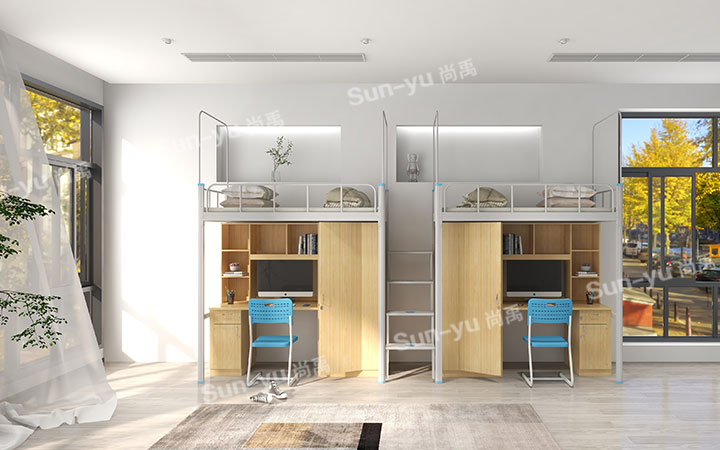 长沙上下铺公寓床厂家