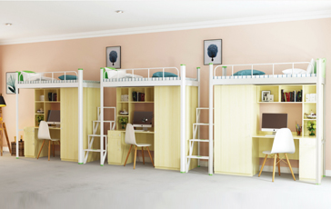 3连3人位-中梯-组合公寓床-MR-33Z-G-002