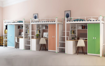 3连3人位-中梯-组合公寓床-MR-33Z-G-001