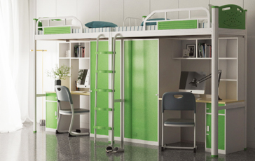 2连2人位-侧梯-组合公寓床-MR-22C-G-002