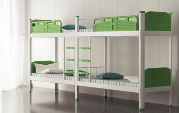2连4人位-内梯-双层钢架床-MR-24N-S-003 2连4人位-内梯-双层钢架床-MR-24N-S-003