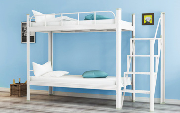 单连2人位-中梯-双层钢架床-MR-D2Z-S-001 单连2人位-中梯-双层钢架床-MR-D2Z-S-001